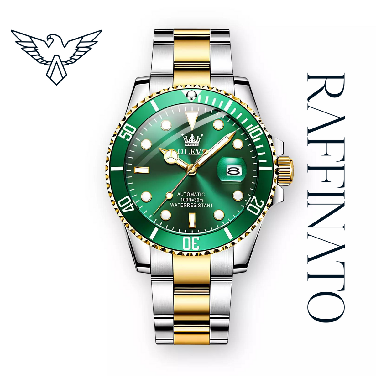 Relógio Masculino Nautilus – pulseira de aço inoxidável, design clássico, mostrador clean