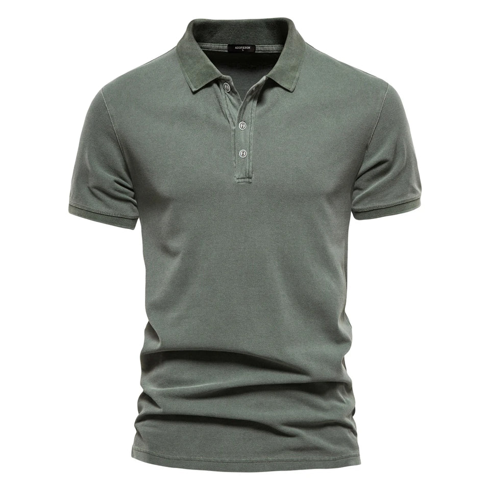 Camisa Polo Streetwear Verde