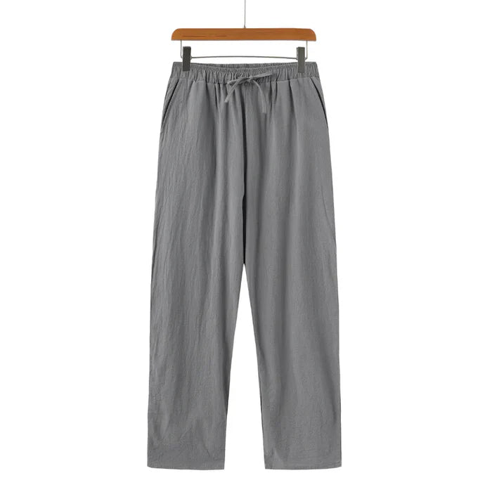 calça linho masculina pantalona