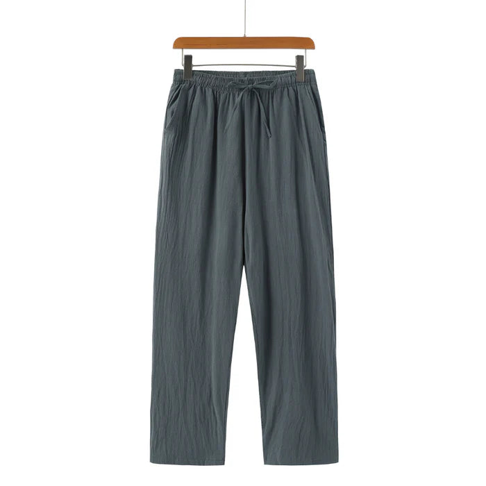 calça linho masculina pantalona